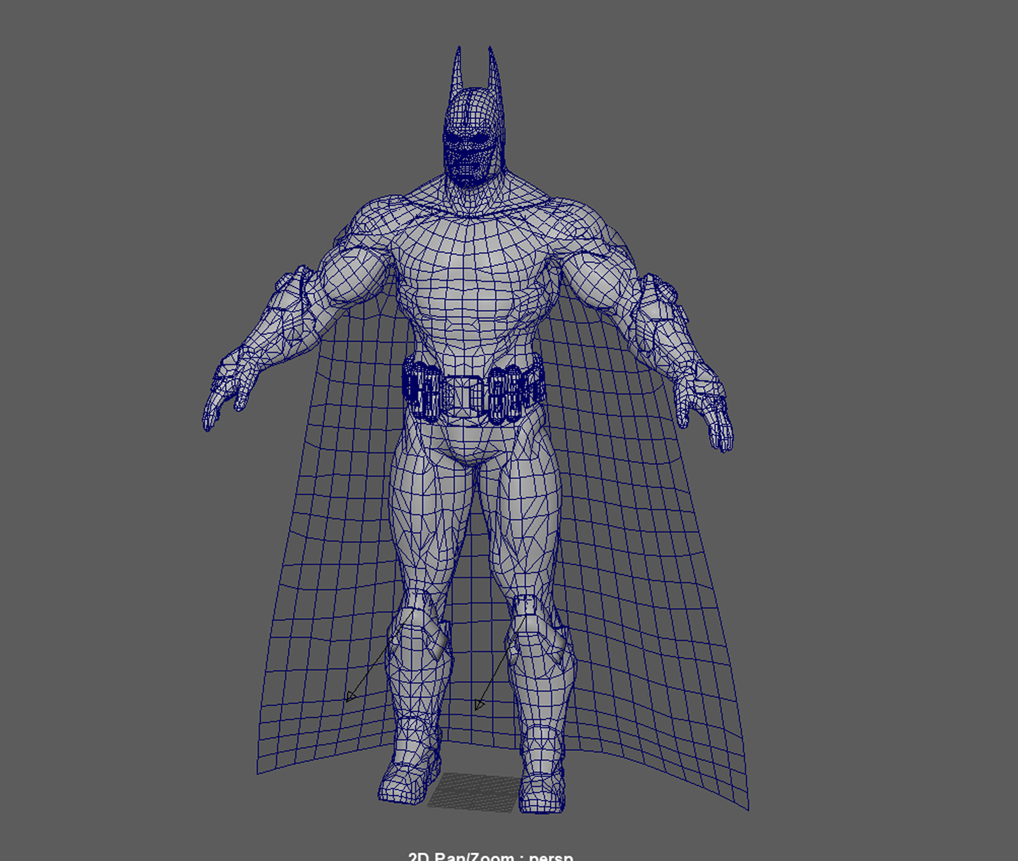 Batman Rigged 3d Model Turbosquid 1724292