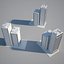 Industrial Building 01 - Low-Poly Administrative