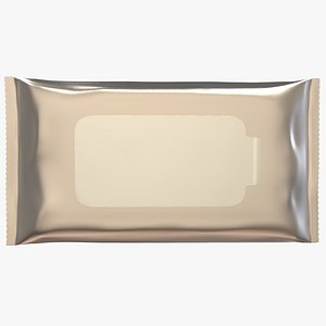 Packaging Wet Wipes 3d model
