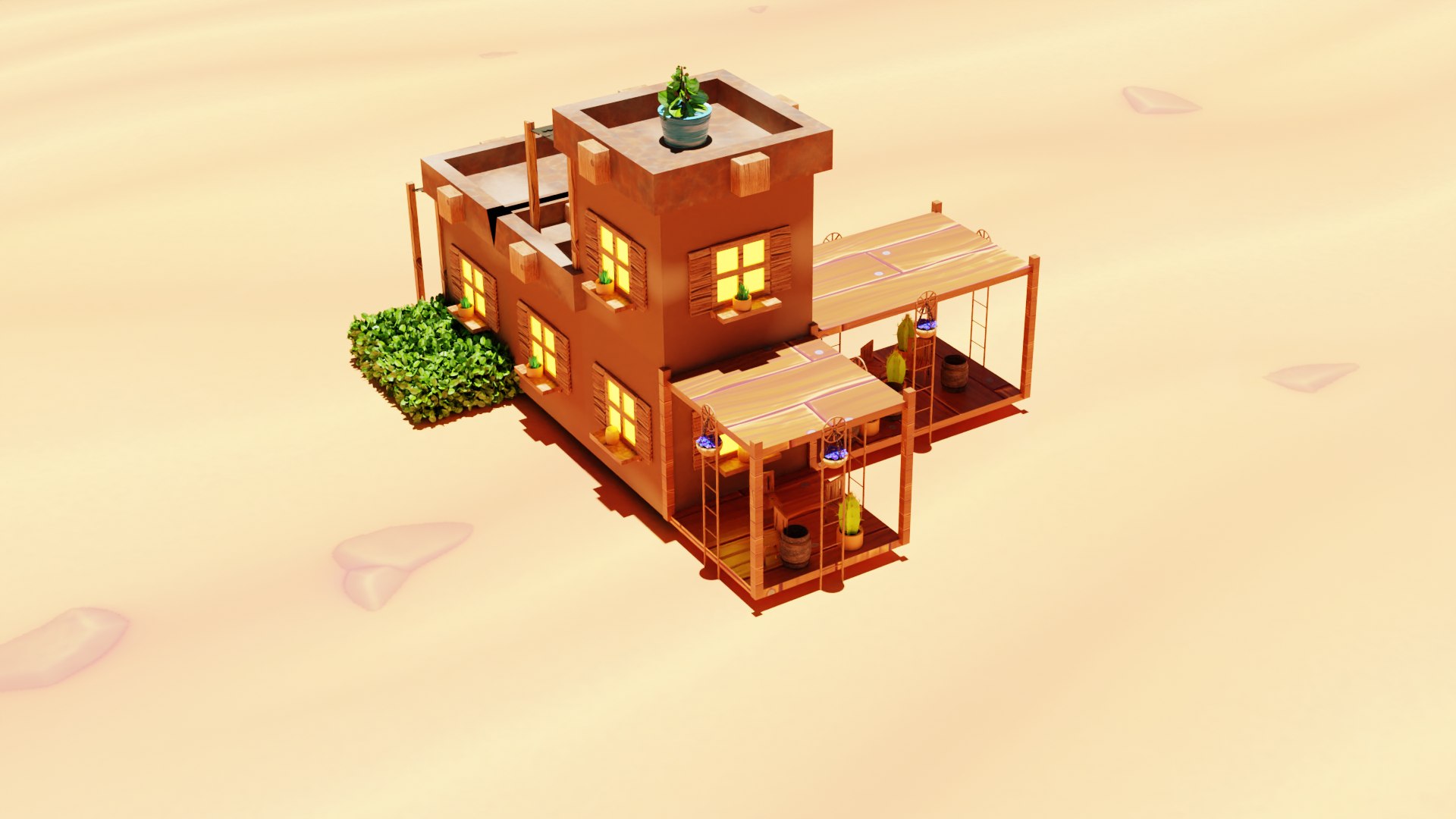 Procedural buildings for Production 3D-Modell - TurboSquid 2084148