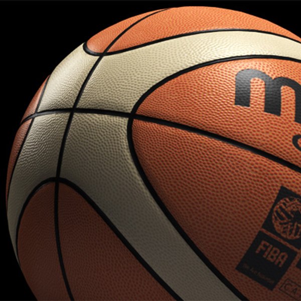 basketball ball 3d model