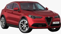 Alfa Romeo Stelvio 2020 (Low Interior)