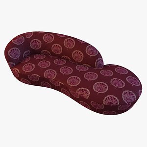 Serpentine Tapeter- Tyger Fabric Sofa