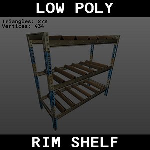 Low Poly Rim Shelf