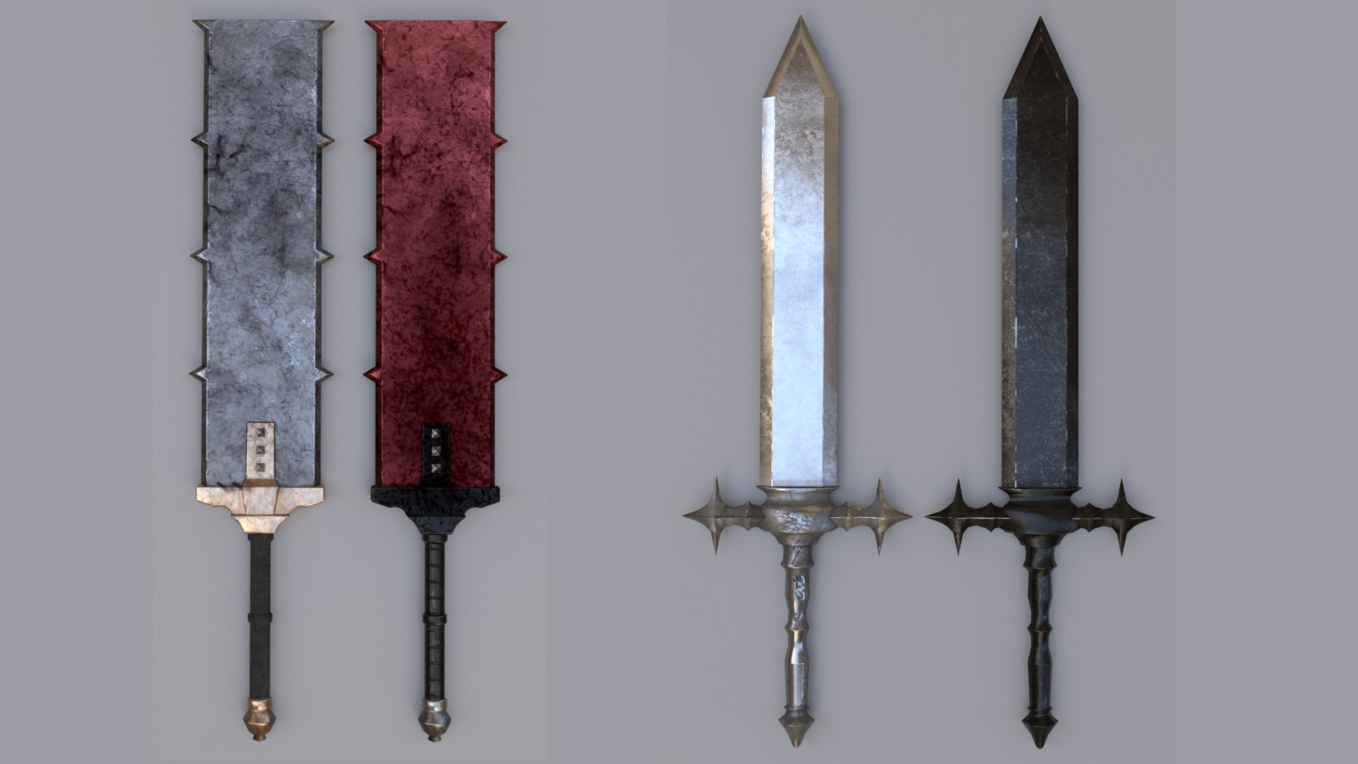 Fantasy sword model - TurboSquid 1457836