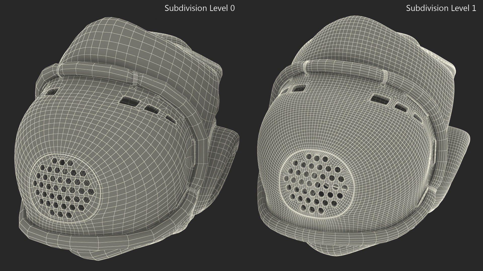 Black Kudo Full Mask 3D - TurboSquid 2189658