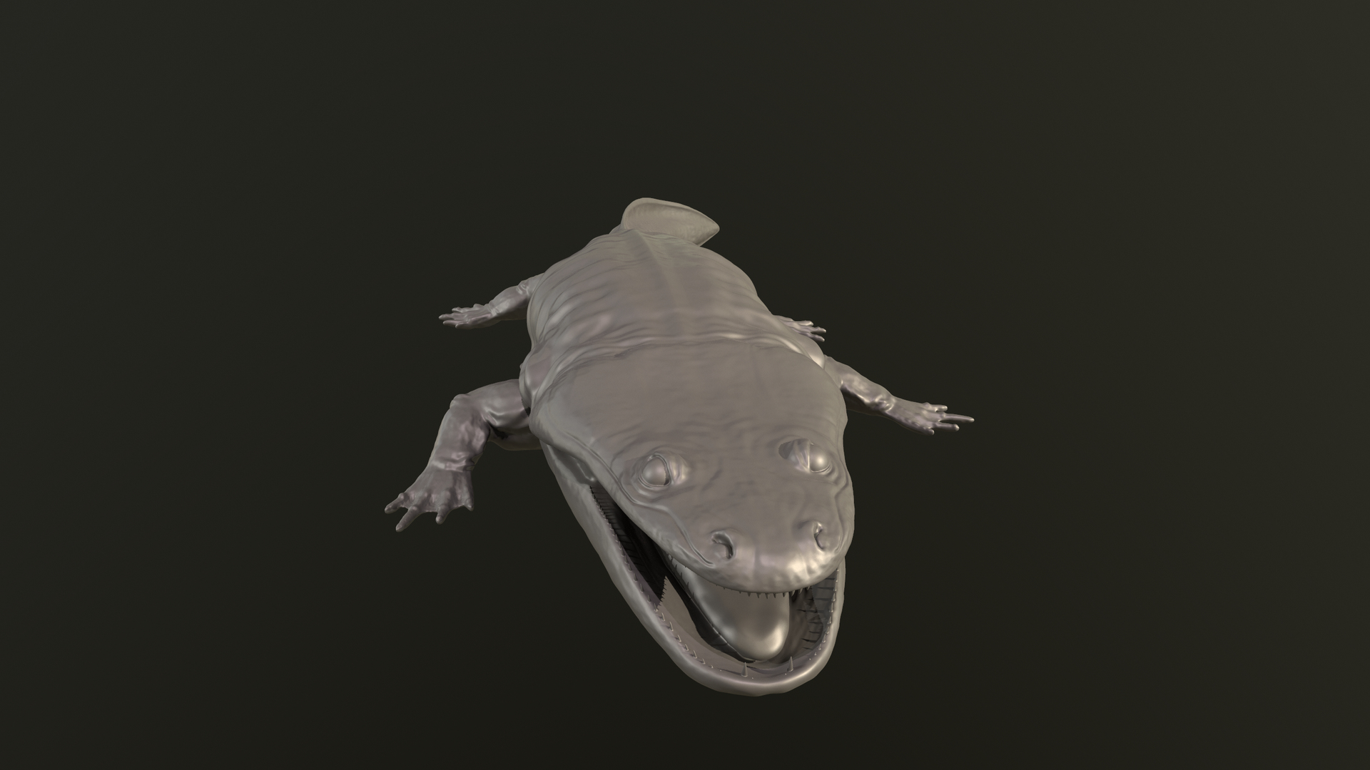 Metoposaurus 3D print model 3D - TurboSquid 1735648