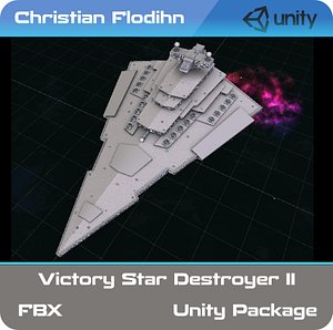 3D vsd victory star destroyer