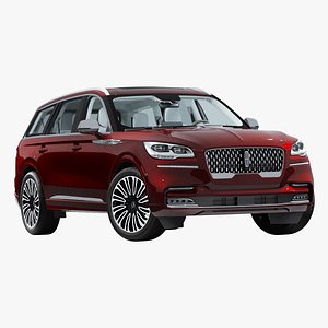 3D 2020 aviator interior car model