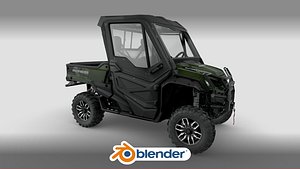 2025 Honda Pioneer 1000 Trail Edition Utility Vehicle 3D model