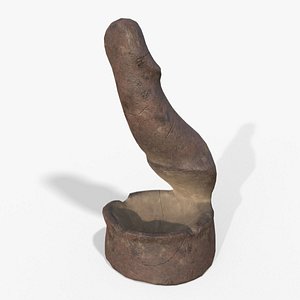Penis ashtray 3D model