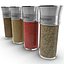 Spice Bottles Set 5