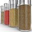 Spice Bottles Set 5