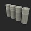 Spice Bottles Set 5