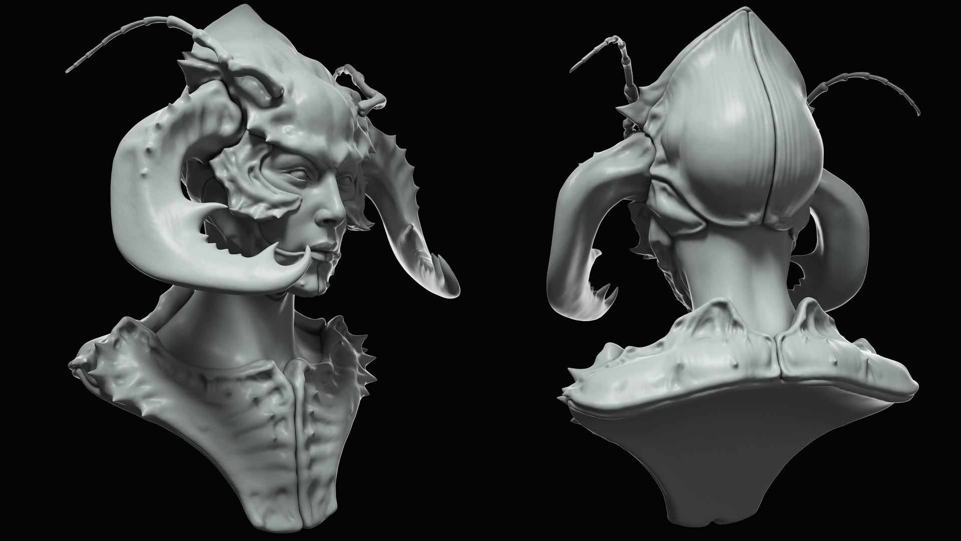 Sculpture Print 3D Model - TurboSquid 1632406