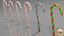 Lowpoly Candy Canes