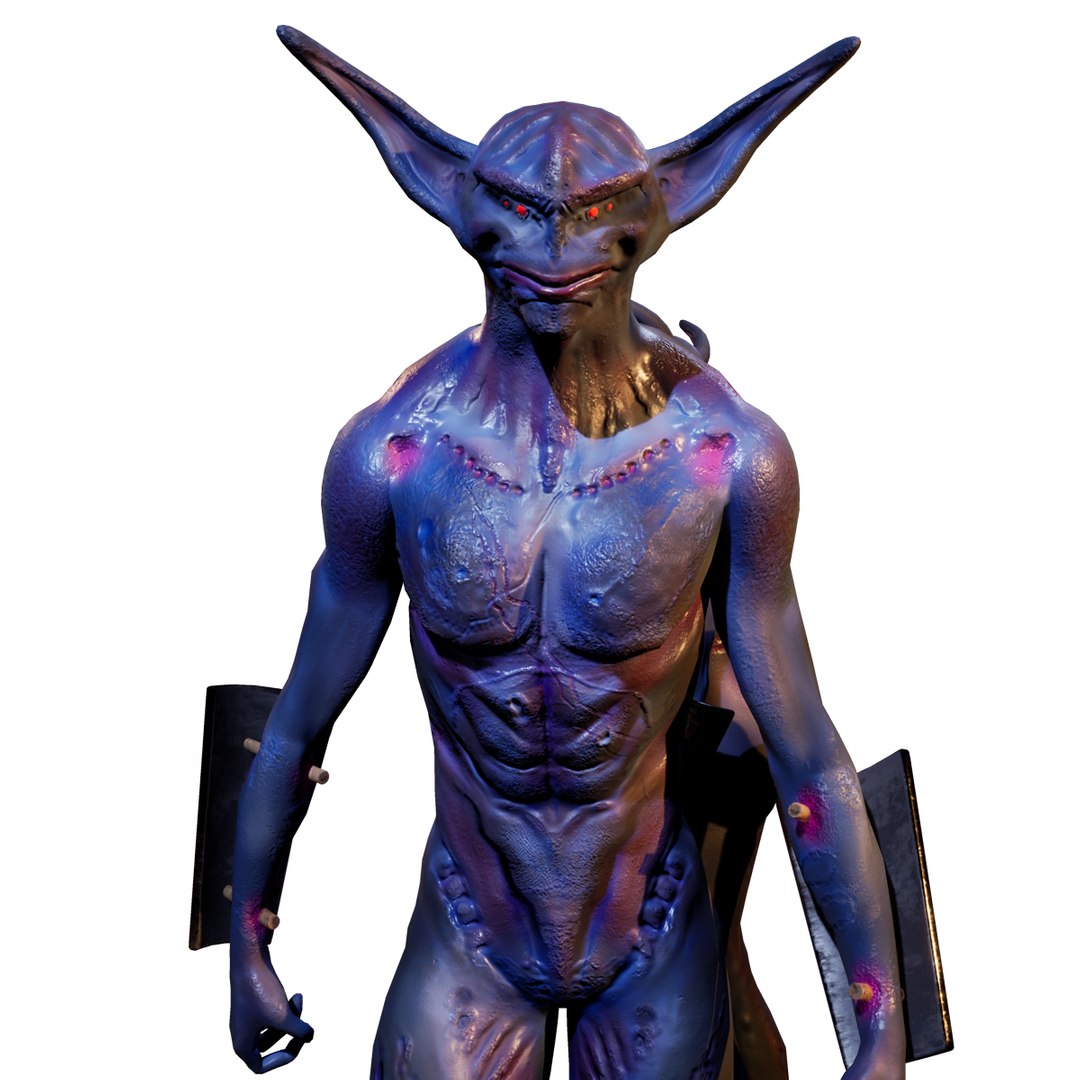 Character Dred 3D Model - TurboSquid 1691575