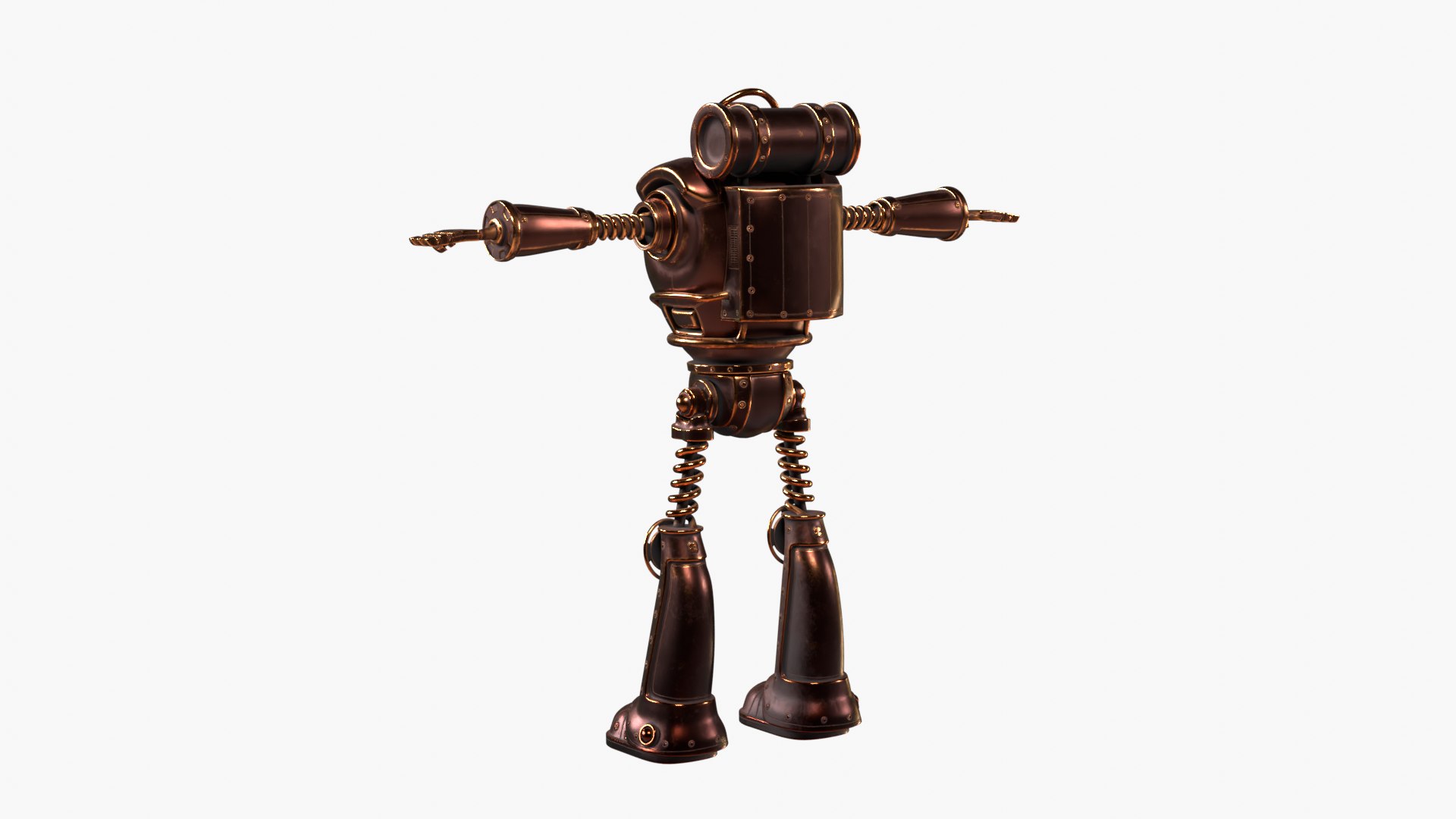 3D Steampunk Robot https://p.turbosquid.com/ts-thumb/pZ/KljhTq/3k/7/png/1725185079/1920x1080/fit_q87/18d52573b320854efc84e9a2cde52de92e0ac1b5/7.jpg