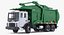 Garbage Truck and Cans Collection
