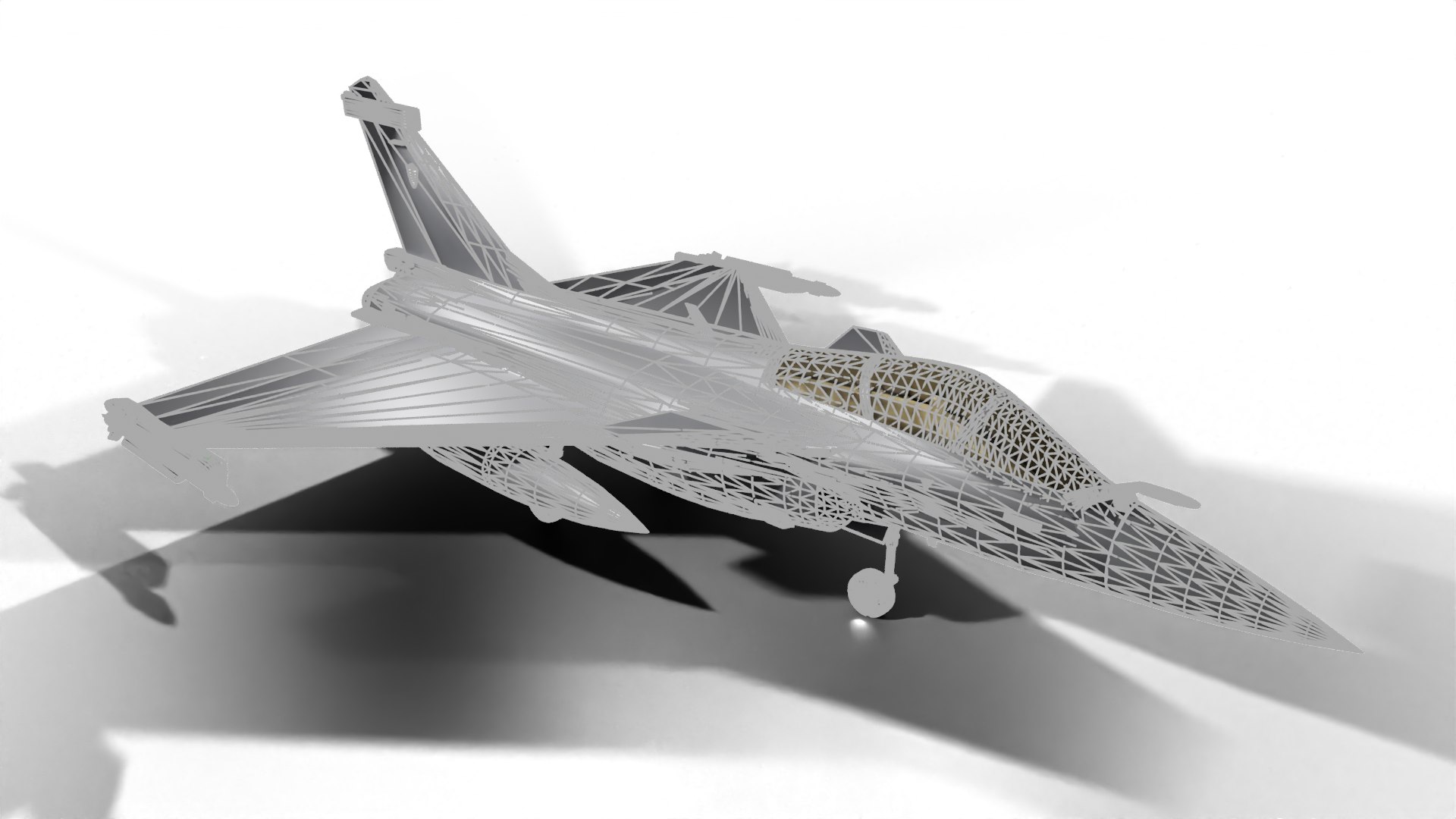 Dassault Rafale - High Detail Replica Model - TurboSquid 2395347