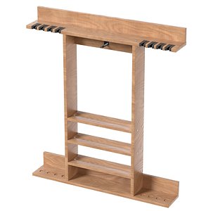 Billiards Cue rack empty 3D model