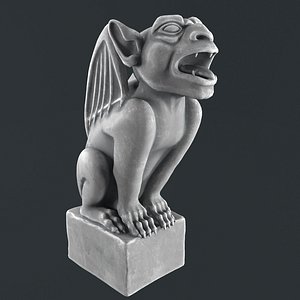 3D Gargoyle sculpture