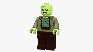 3D Lego Zombie