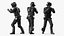 Armure Star Wars Shadow Trooper Black Edition conçue pour Maya
