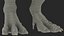 Animated Tyrannosaurus Rex Waiting Rigged for Cinema 4D