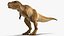 Animated Tyrannosaurus Rex Waiting Rigged for Cinema 4D