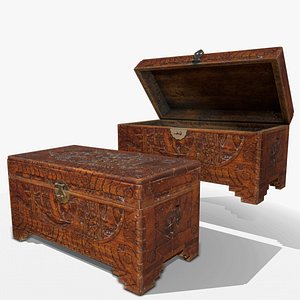 Historical Camphor Chinese Chest
