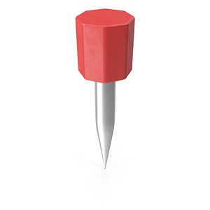 3D Realistic Pin Model model