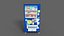 Blue Vending Machine