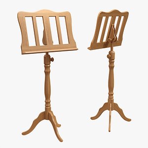 3D Music sheet stand 01