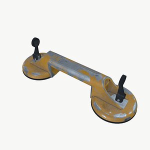 Glass suction cup 3D model