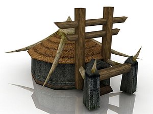 3d tent games model