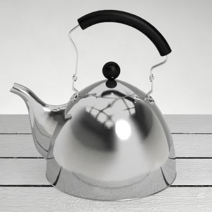 classic kettle 3d max