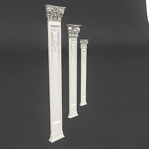 classic pattened column 02 model