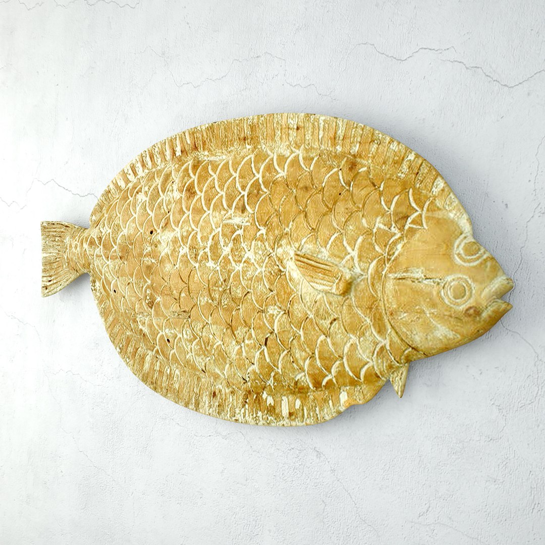 3D Monumental American Country Style Hanging Fish Sculpture model ...