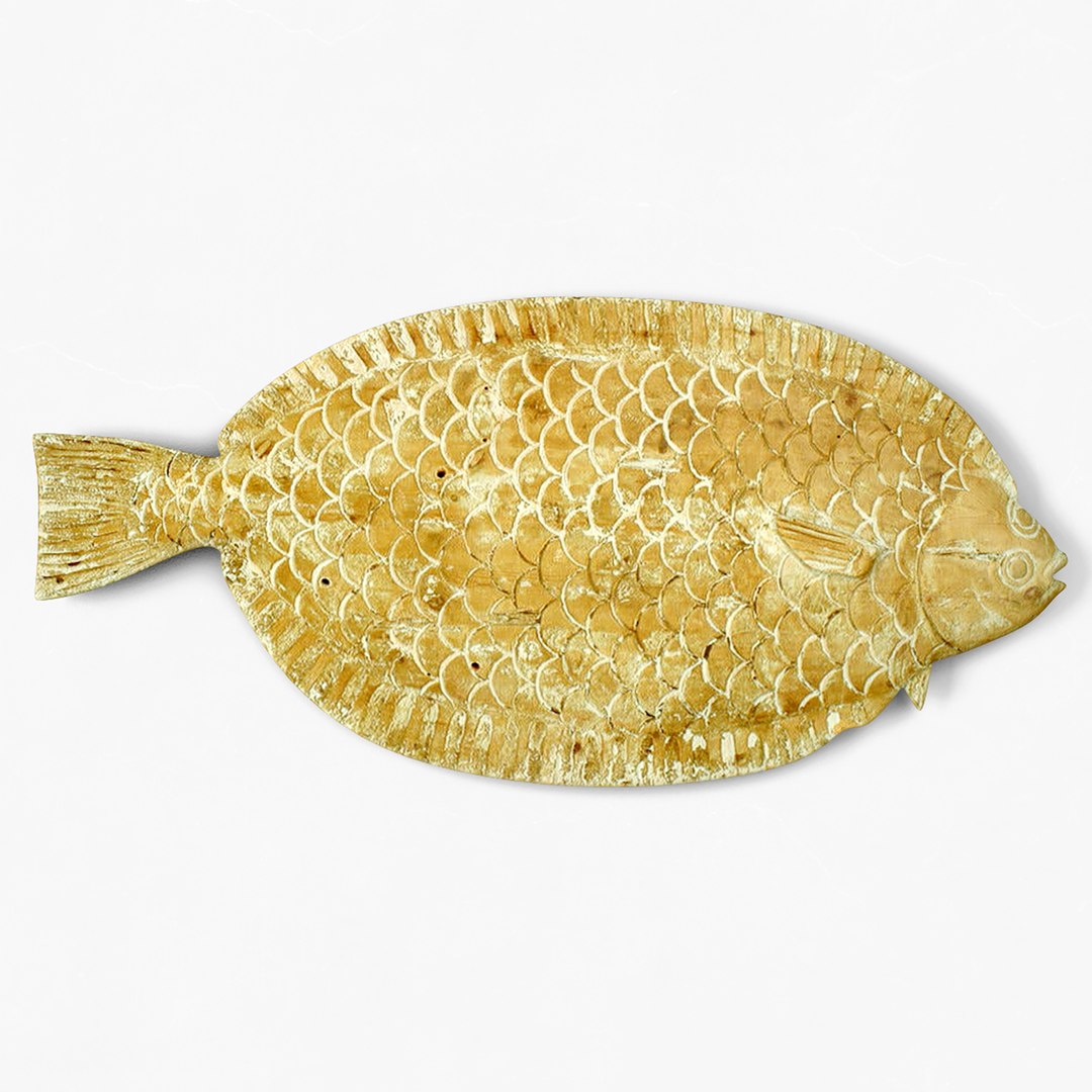 3D Monumental American Country Style Hanging Fish Sculpture model ...