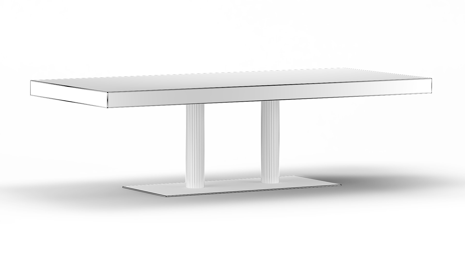 Dining Table V1 3D Model - TurboSquid 2117243