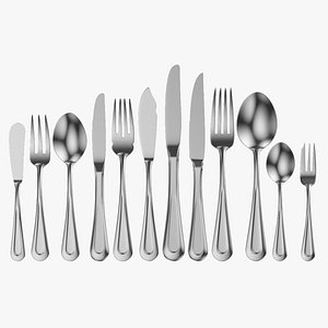 3D Classic Cutlery 12 Pieces COLLECTION