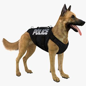 Police Shepherd Dog (Fawn)