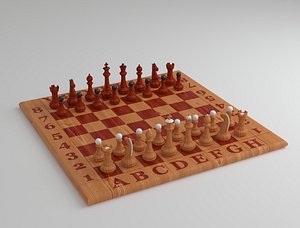 Classic chess table
