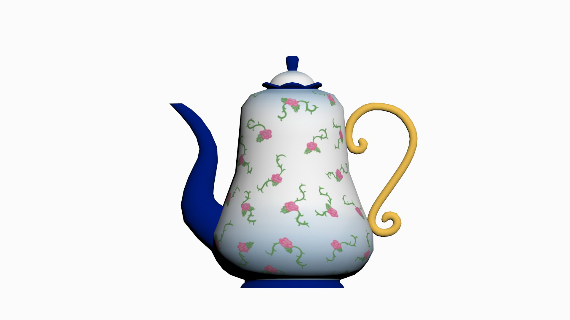 3D Stylized Tea Set model - TurboSquid 2045179