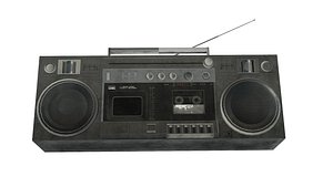 boombox 3D model
