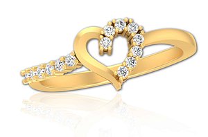 3D model Valentine Ring