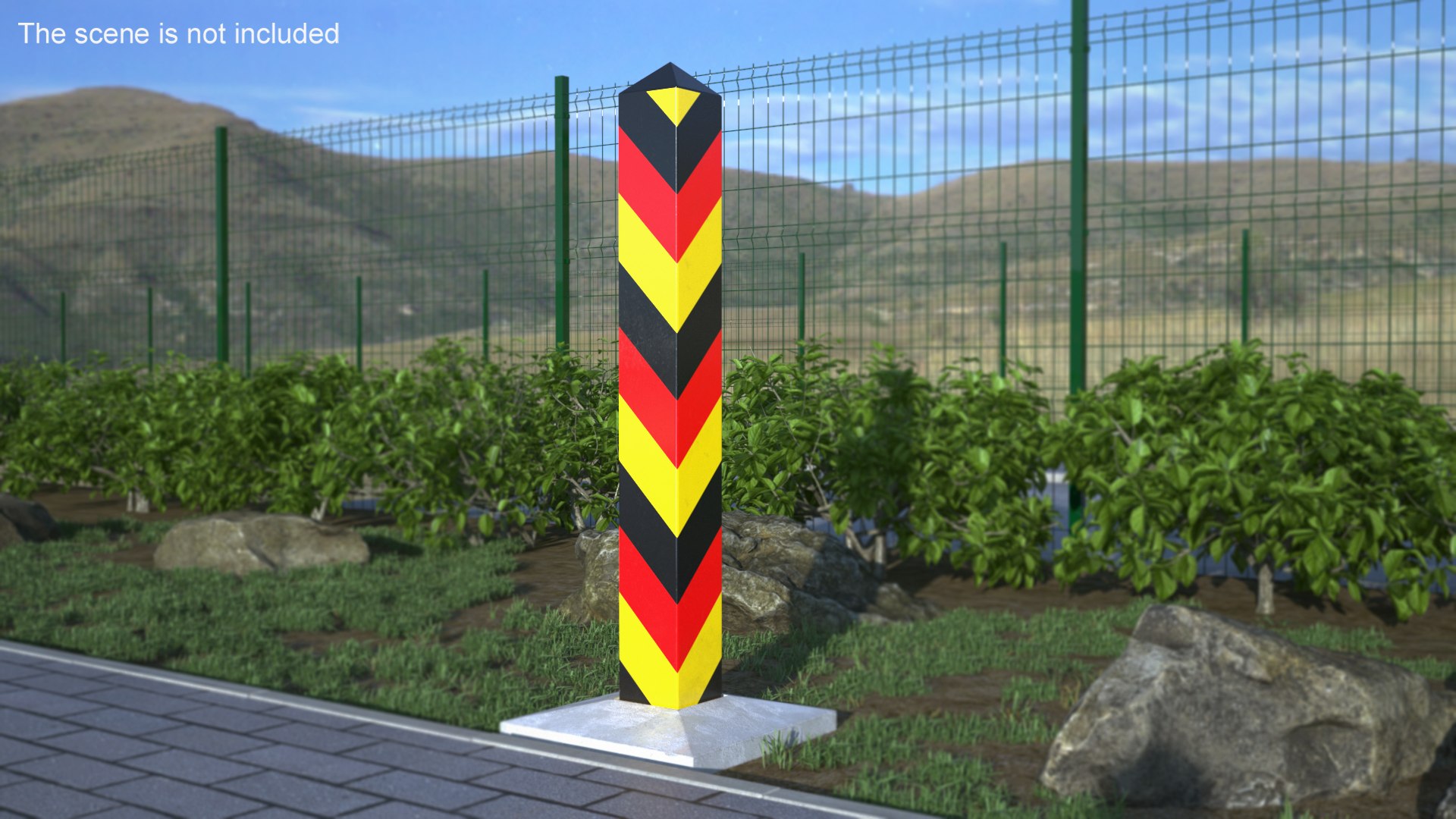 3D Border Posts Collection model - TurboSquid 2021432