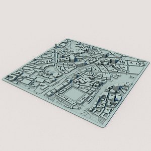 Bristol City England United Kingdom 3D model