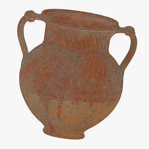 3D Medieval Pot 03 RAW Scan